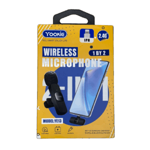 SET X2 MICROFONO CORBATERO YOOKIE YE13 - LIGHTNING