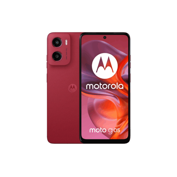 MOTOROLA MOTO G05 4GB/128GB - RED (CAJA SLIM)