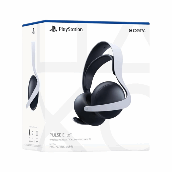 AURICULAR HEADSET GAMER SONY PULSE ELITE PS5 - WHITE/BLACK - Imagen 2